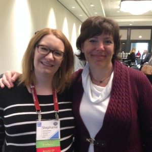 Stephanie Rowe and Sue at the 2016 NCPH annual meeting in Baltimore, Maryland.